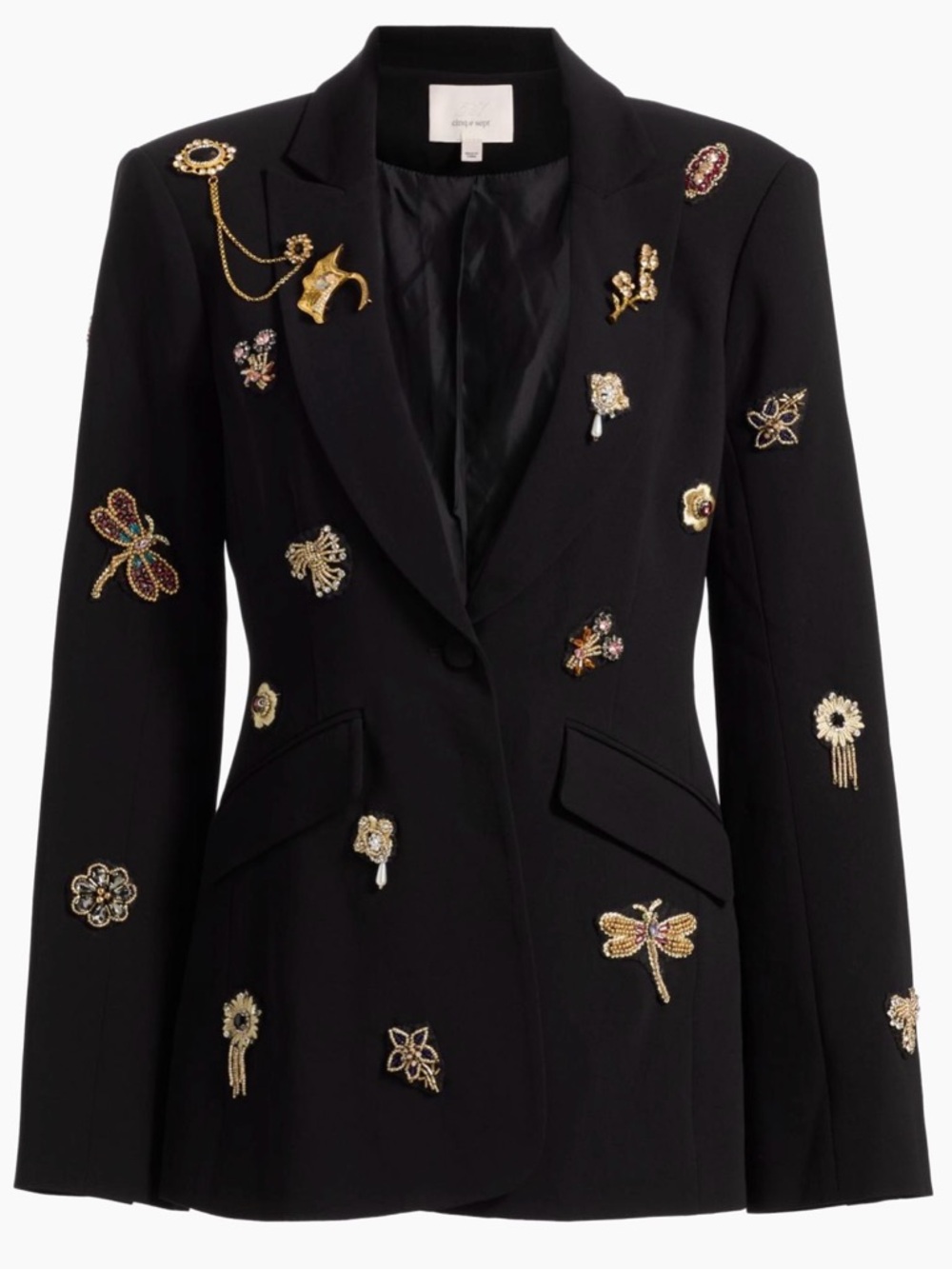 Cinq a Sept Cheyenne Brooches Blazer - Picture 2 of 13